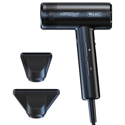 Wahl Professional Hair Dryer - Ultra Lightweight 1600W Corded Design with 3 Heat & Speed Settings | Black