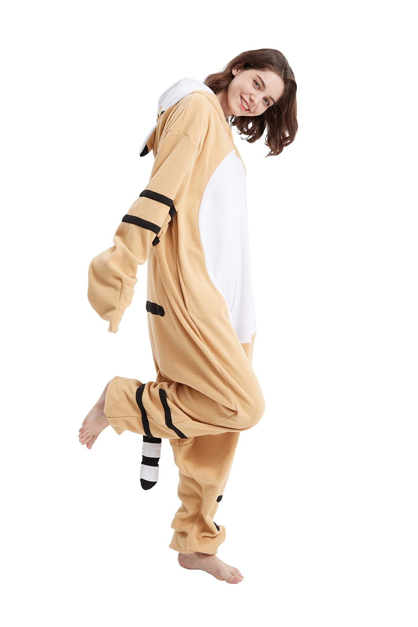 Unisex Adult Sand Cat Halloween Costume Halloween Christmas Onesie Cosplay Pajamas Small