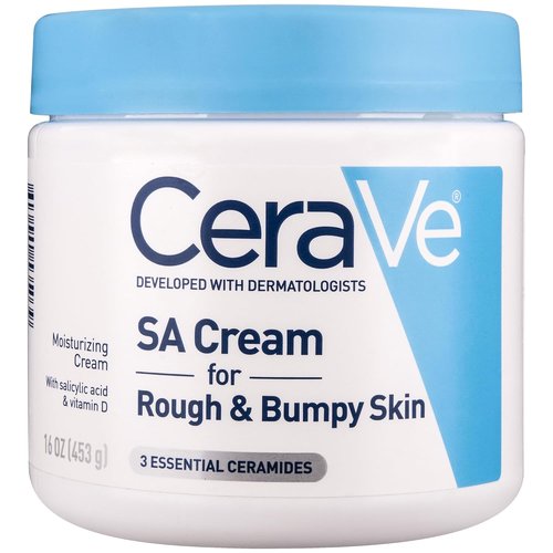 CeraVe Moisturizing Cream - Exfoliating Body Cream with Salicylic Acid & Ceramides | 16 Ounce, Fragrance-Free
