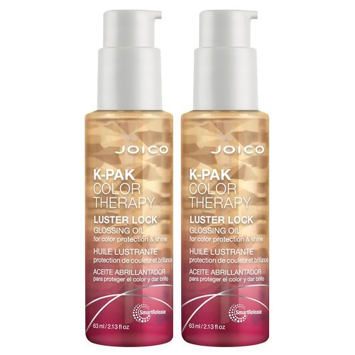 Joico K-PAK Color Therapy Glossing Oil - Enhance Shine & Protect Color-Treated Hair | Frizz Control with Keratin & Argan Oil