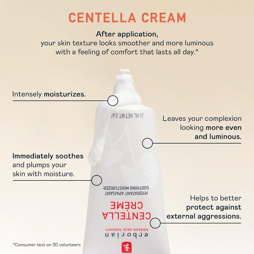 Erborian Centella Cream - Soothing Hydration for Sensitive Skin | 1.70 Fl Oz