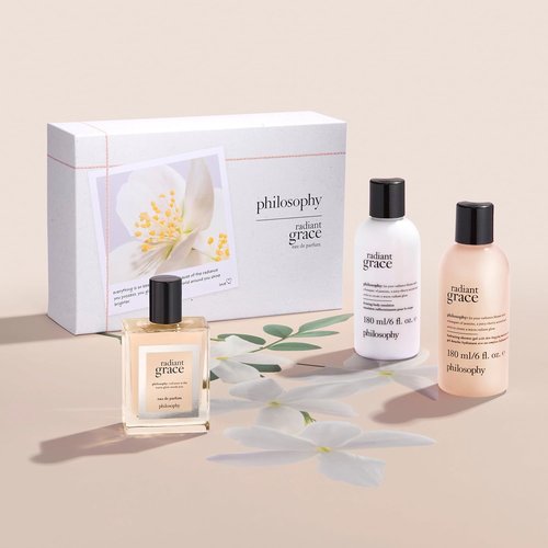 Philosophy Radiant Grace Eau de Parfum - Warm Floral Women's Perfume - Notes of Sandalwood, Jasmine & Black Cherry
