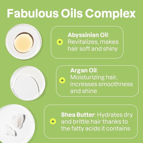 ATTITUDE Repairing Hair Mask - Nourishing Formula with Abyssinian Oil & Argan Oil | Vegan, 5 Fl Oz