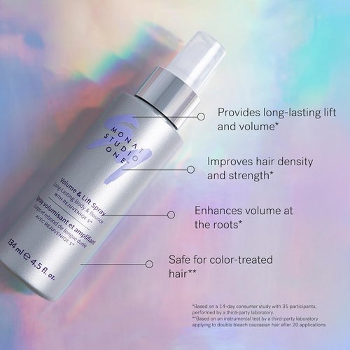 MONAT Studio One Root Boosting Volumizing Spray - Salon-Quality Volume & Hold for All Hair Types
