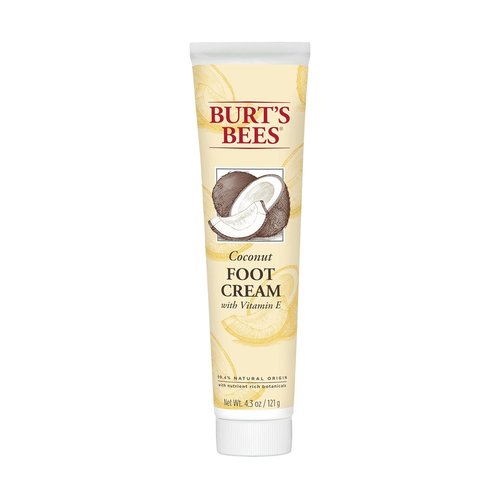 Burt's Bees Coconut Oil Foot Cream - Deep Moisturizing Relief | 4.3 Oz