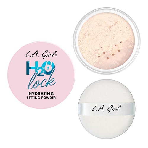 L.A. Girl H2O Lock Hydrating Setting Powder - Long-Lasting Matte Finish | Lightweight Formula