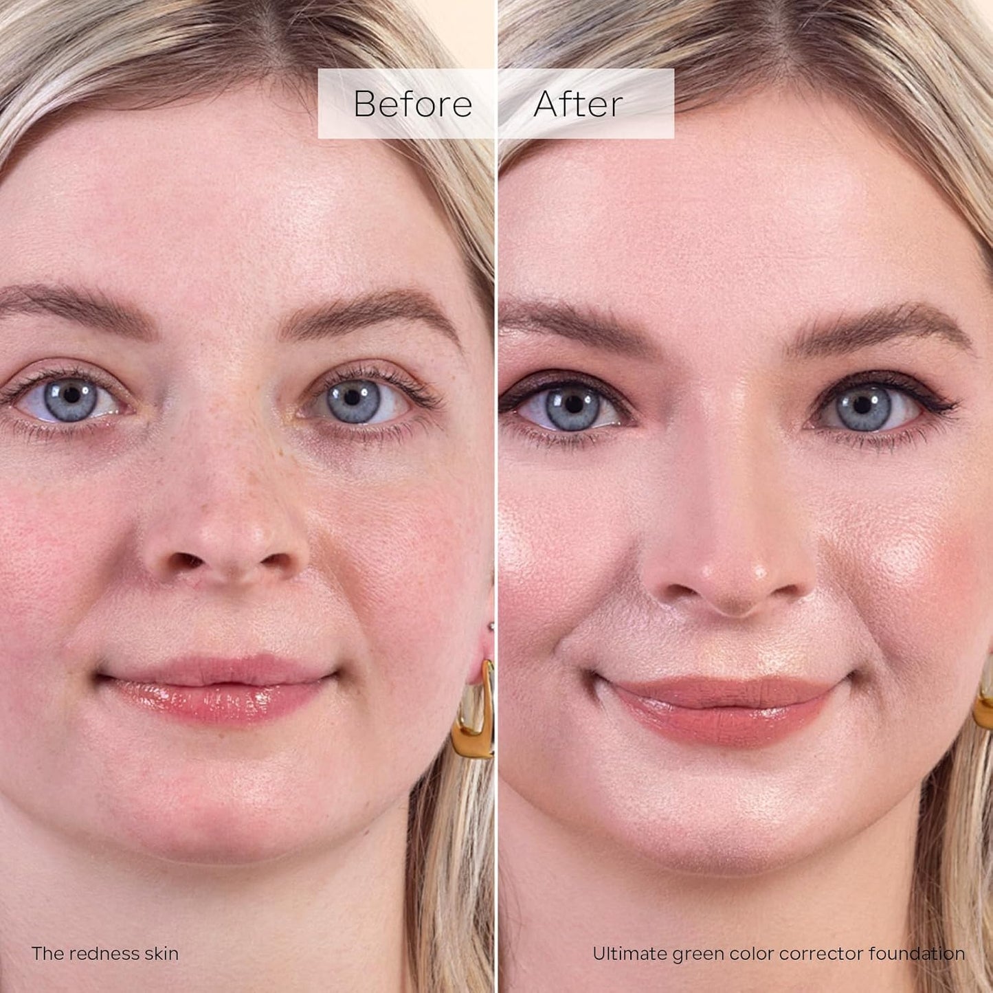 KYDA Color Changing Foundation - Lightweight CC Cream with Centella for Even Skin Tone | Hydrating & Sheer Coverage