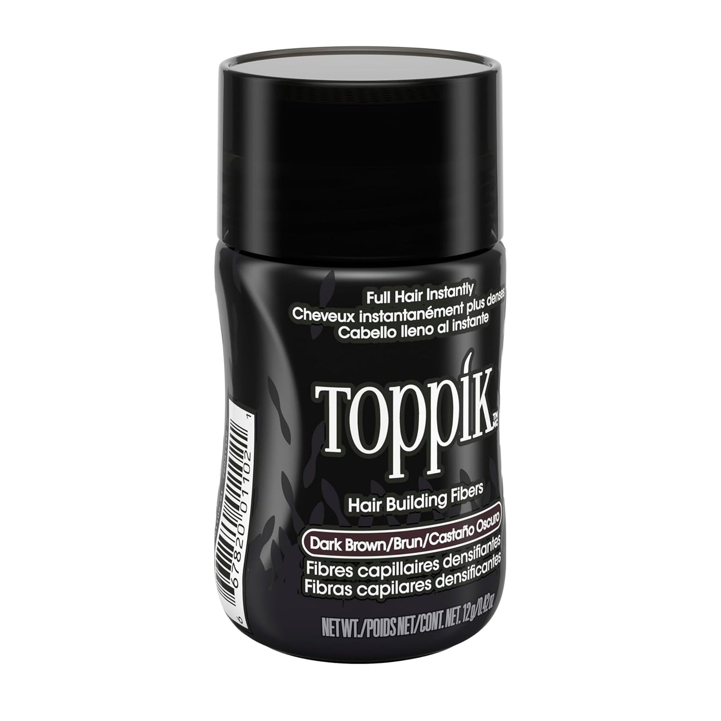 Toppik Hair Building Fibers - Instantly Thicker & Fuller Hair | 9 Shades Available, 4 Sizes