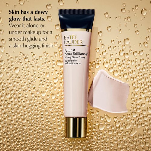 Estée Lauder Futurist Aqua Brilliance Primer - Hydrating Makeup Base with Hyaluronic Acid for Triple Moisture