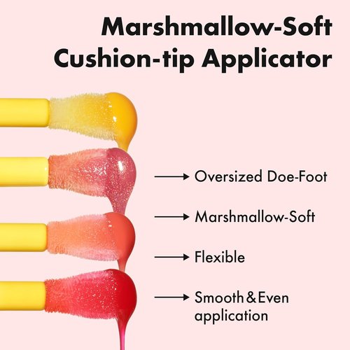 Amuse Seoul Banana Lip Oil - Hydrating Vegan Lip Oil with Peptide & Rice-Based PDRN | 01 Zen Matcha, Banana-Scented