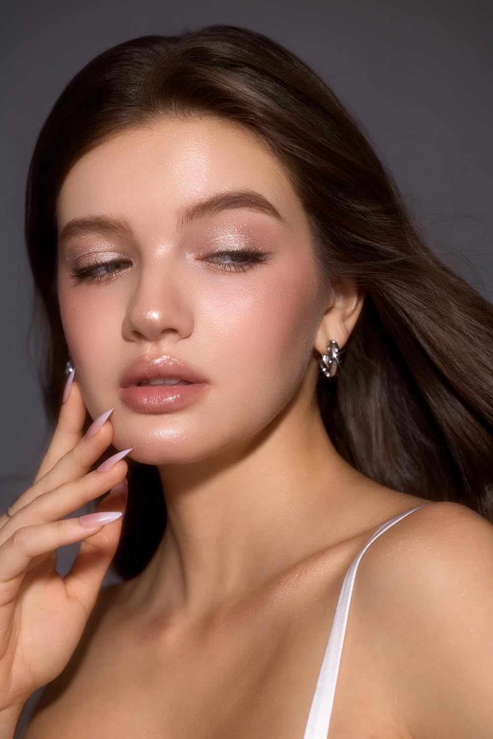 SheGlam Crystal Jelly Glaze Stick | Long-Lasting Shimmer Eye Shadow & Eyeliner - Champagne Gleam