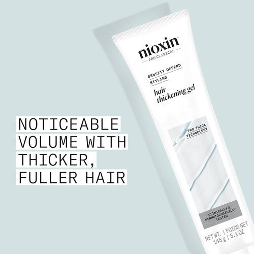 Nioxin Density Defend Hair Thickening Gel - Volumizing Formula for Fuller Hair | 5.1 Fl Oz