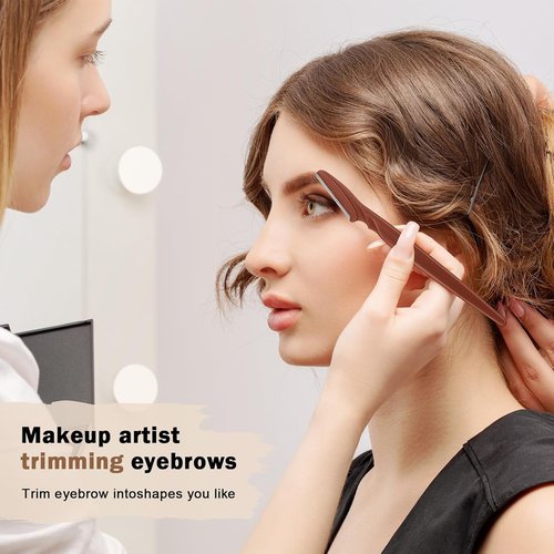 D Dermaplane Razor for Women - 6PCS Precision Face Razors | Eyebrow Shaver for Effortless Hair Removal