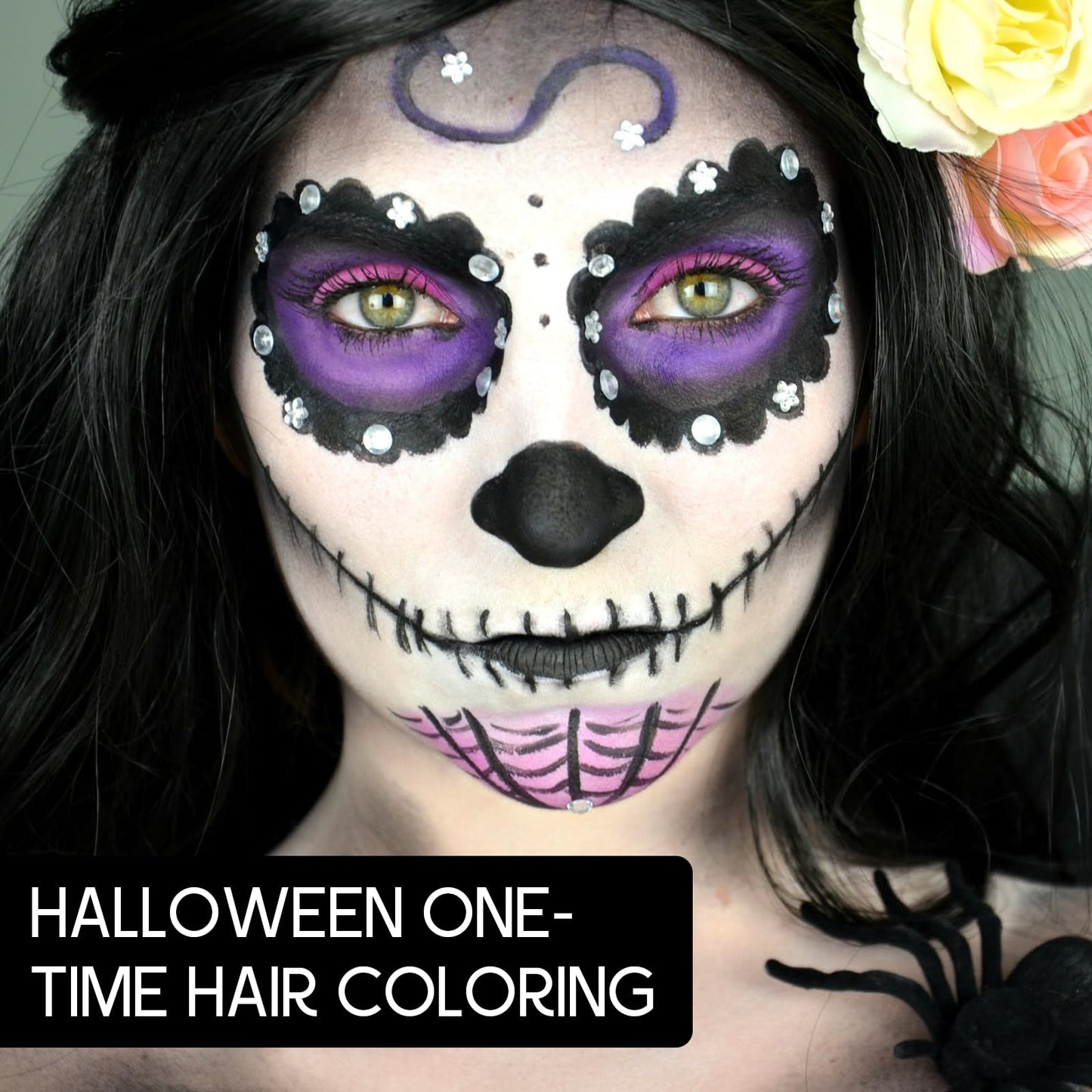 SOVONCARE Black Temporary Hair Wax Color, Professional Styling Pomades Natural Hairstyle Clay for Men & Women Christmas Cosplay Date 7.06 oz (Black)