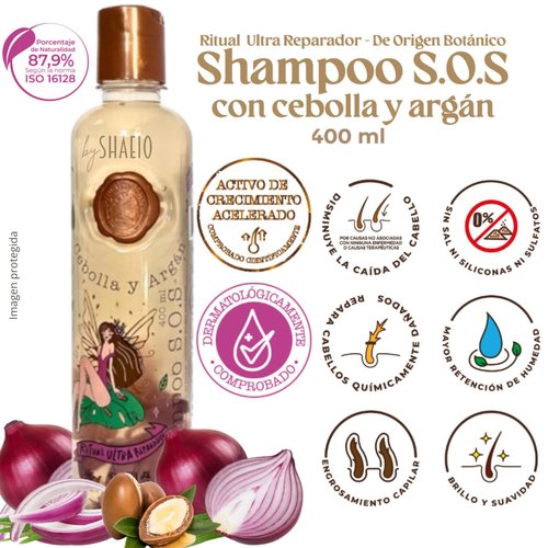 RITUALBOTANICO | S.O.S Growth Kit - Onion & Argan Shampoo + Intensive PLEX Treatment with Banana & Avocado 100% Colombian