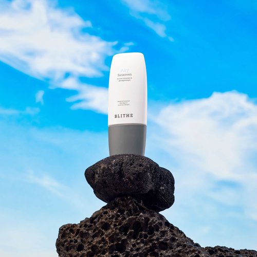 BLITHE Airy Sunscreen Ultralight sun protection - Korean Sunscreen for Tone Correction, Matte finish, Sebum Control SPF 50+ PA++++ (1.69oz)
