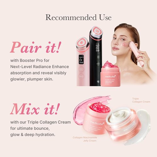 Medicube Jelly Cream - Collagen & Niacinamide for 24-Hour Hydration | Plumper, Firmer Skin | 3.71 fl. oz