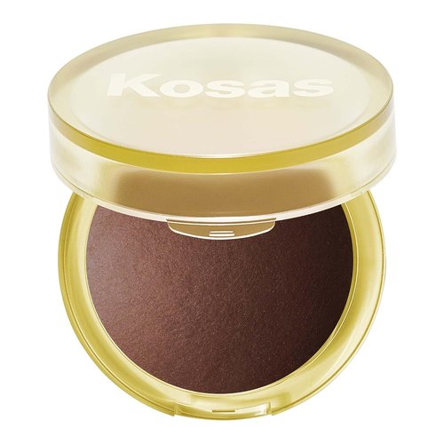Kosas Baked Bronzer - Glowy Contouring Powder for Cheekbones & Jawline - Vegan & Talc-Free - Tropic