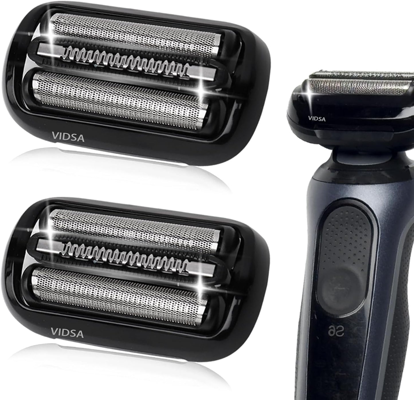 Series 5 & 6 Shaver Replacement Head - Compatible with S5/S6 Razors | 2 Count