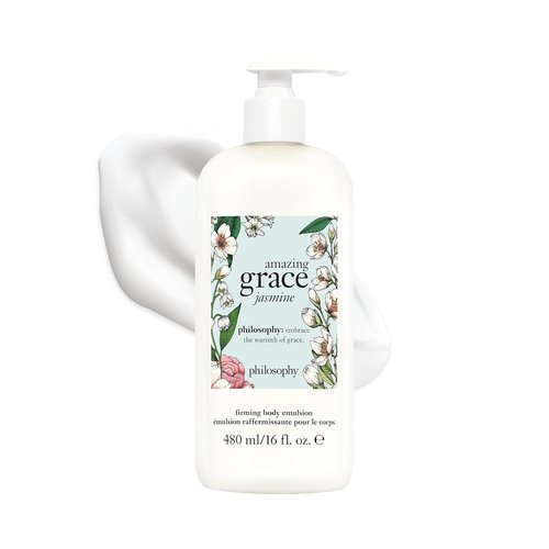 Philosophy Amazing Grace Firming Body Emulsion - Luxury Scented Lotion with Shea Butter - Fast Absorbing Hydration for All Skin Types