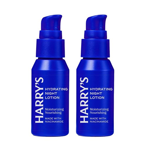 Harry's Hydrating Night Lotion - Lightweight Night Moisturizer for Face | 1.7 Fl Oz, 2 Pack