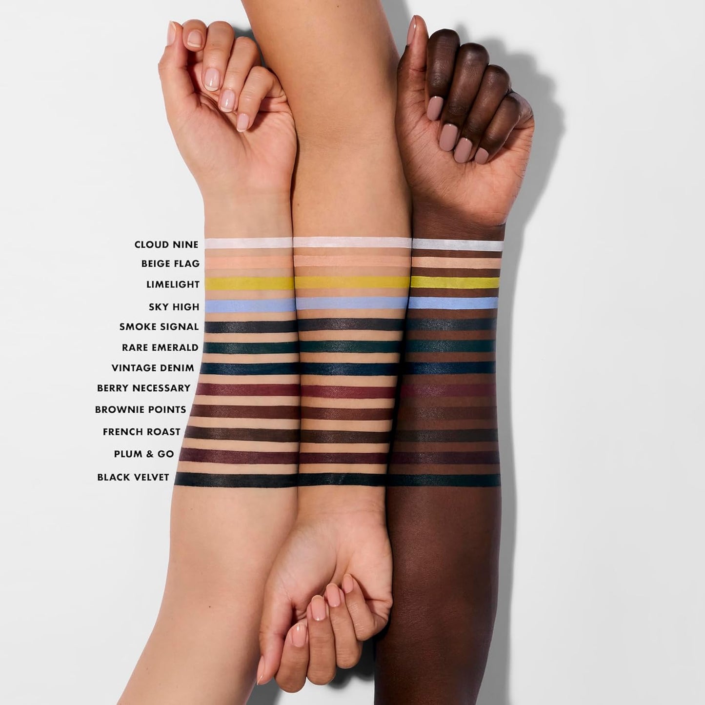 e.l.f. Smoky Kohl Eyeliner - Long-Lasting, Bold Eye Pencil for High-Pigmented Makeup | Vegan & Cruelty-Free, Beige Flag