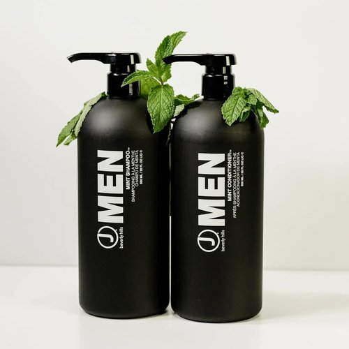 J Beverly Hills Men's Mint Conditioner - Moisturizing Avocado Oil Formula | Available in 11 Oz & 32 Oz