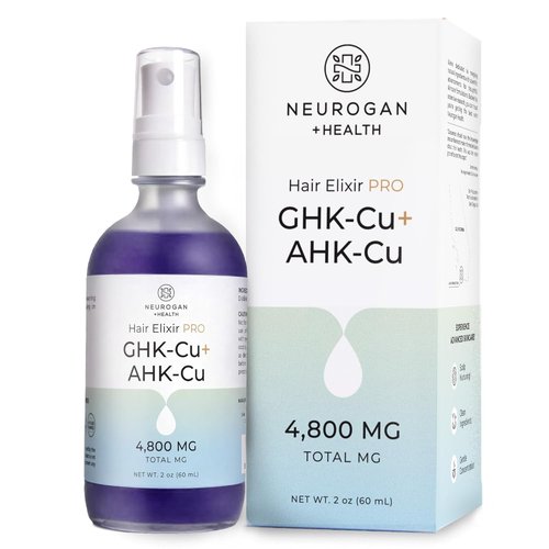 Neurogan GHK-Cu + AHK-Cu Hair Serum Pro - Lightweight Scalp Serum with Dual Copper Peptides | Daily Use