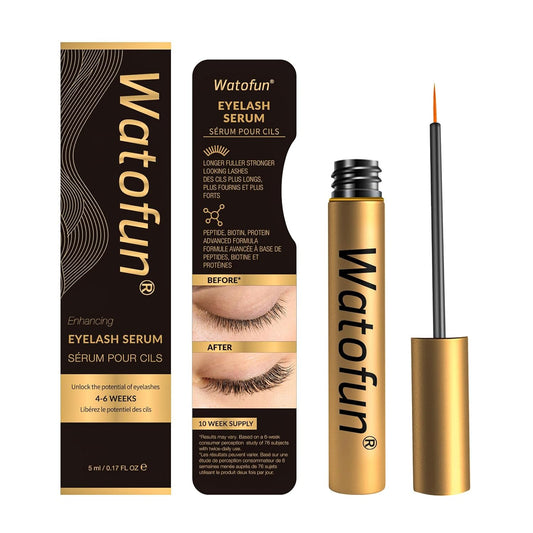 Skiennix Eyelash Growth Serum - Peptide & Vitamin Infused Formula for Longer, Thicker Lashes | Vegan & Cruelty-Free, 5mL