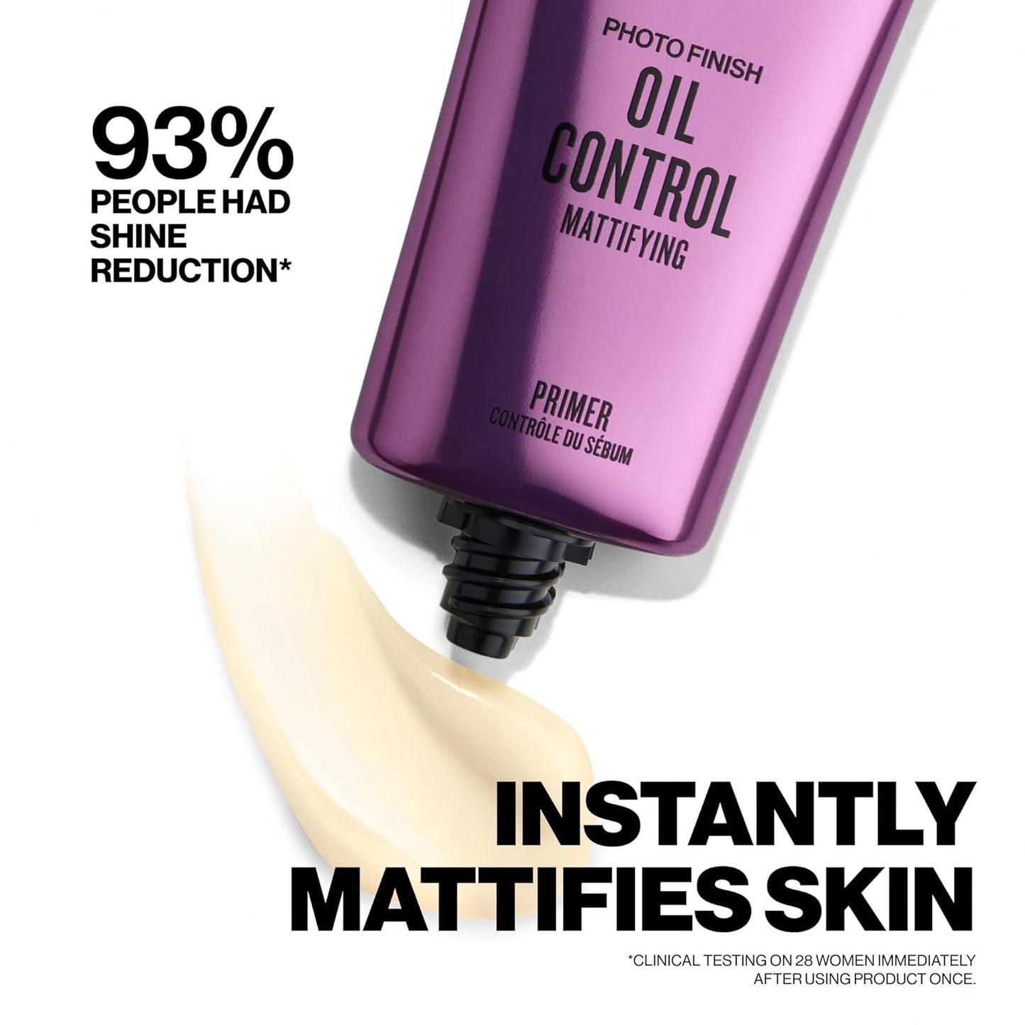 Smashbox Photo Finish Oil Control Primer - Mattifying Makeup Primer with Salicylic Acid & Witch Hazel, 12-Hour Wear