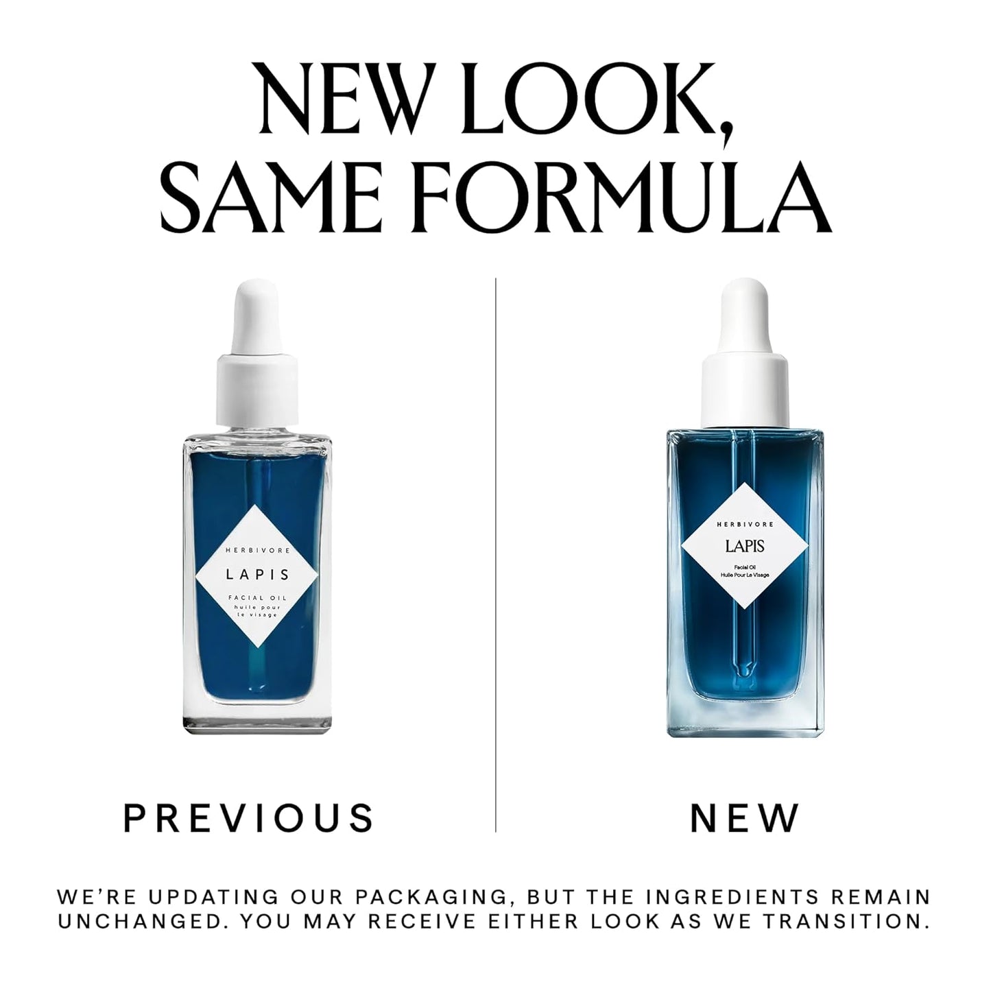 HERBIVORE Lapis Facial Oil - Balances Oil & Soothes Redness | Blue Tansy & Squalane | Vegan & Non-Comedogenic