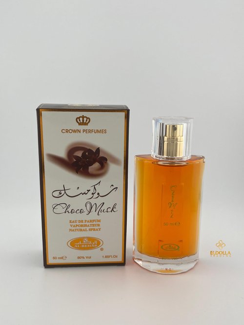 Choco Musk Eau de Parfum Spray for Women/Men, 1.65 Ounce 50ML. 80% Vol