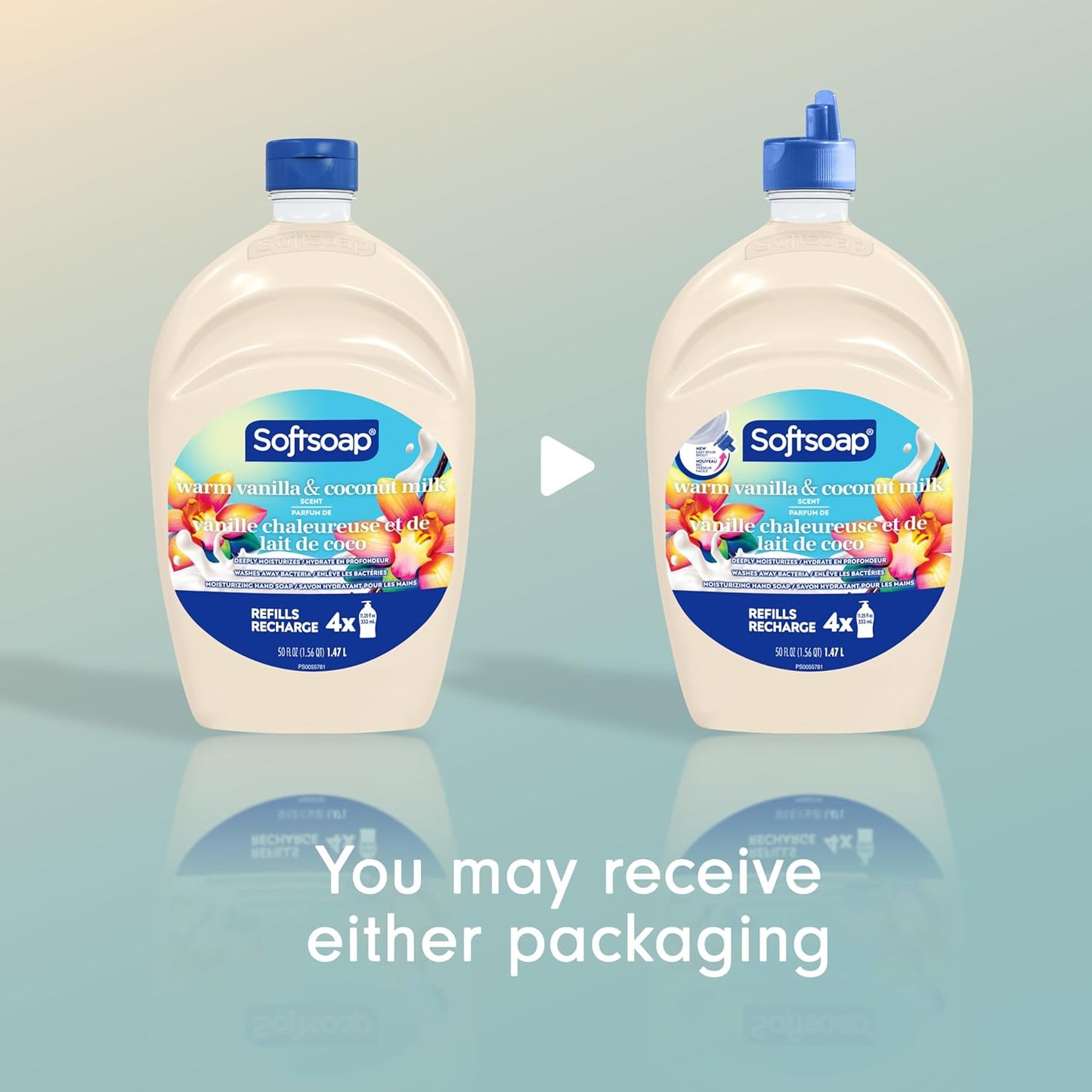 Softsoap Moisturizing Hand Soap - Warm Vanilla & Coconut Milk | 50 oz Refill