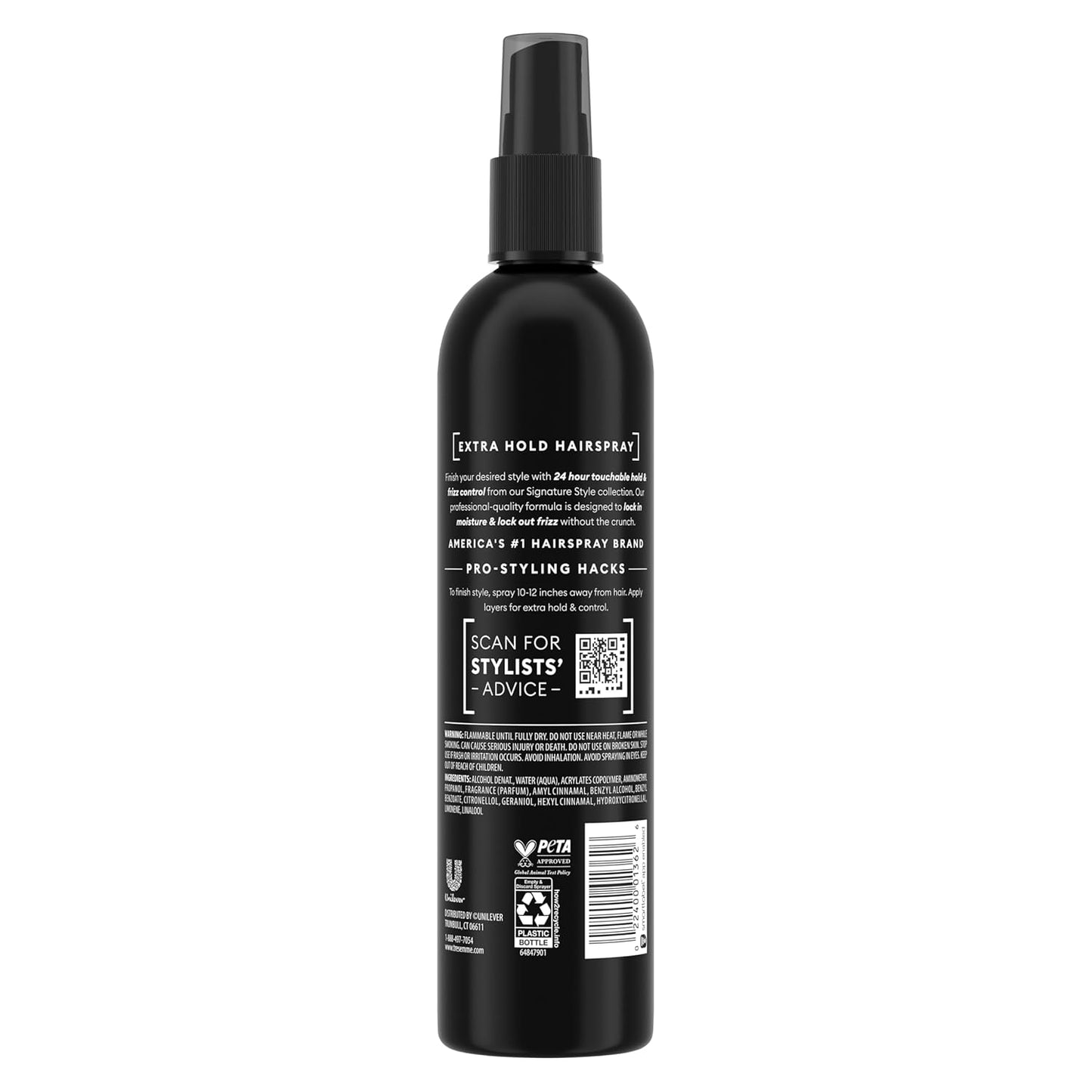 TRESemmé Extra Hold Hairspray - 24-Hour Frizz Control | 10 Fl Oz