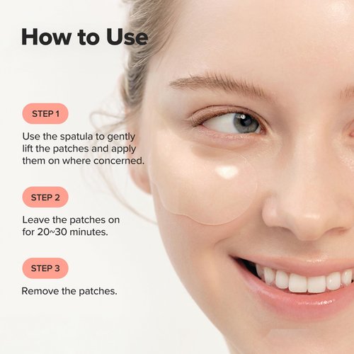 Beauty of Joseon Revive Under Eye Patch Retinal Ginseng for Puffy Under Eye Bag Masks Collagen Peptide Korean Skincare for Women and Men, 60 Sheets 30 Pairs