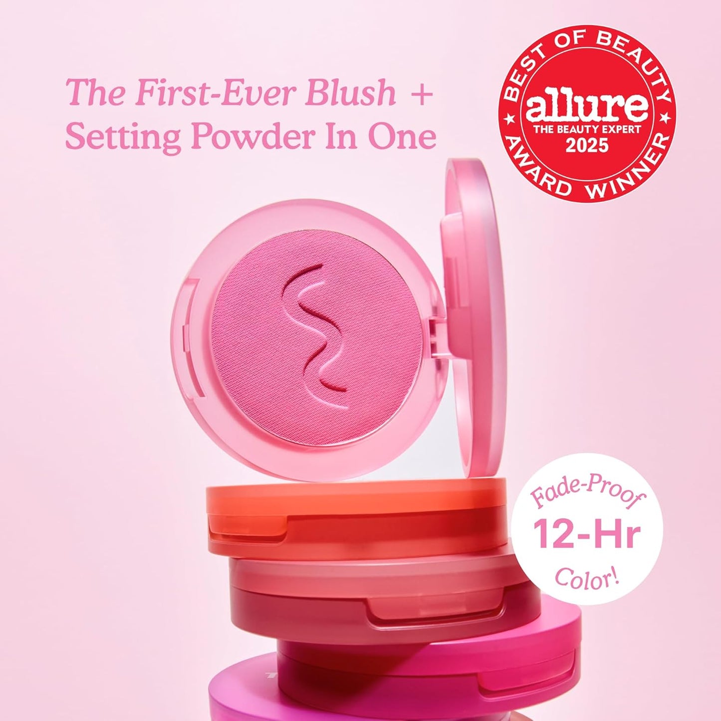 Tower 28 GetSet Matte Powder Blush - 12-Hour Long-Lasting, Talc-Free Formula for Sensitive Skin - Culver Crush (1.13 oz)