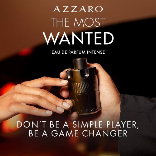 Azzaro The Most Wanted Eau de Parfum Intense - Seductive Woody Men's Cologne - Long-Lasting Ambery & Spicy Fragrance