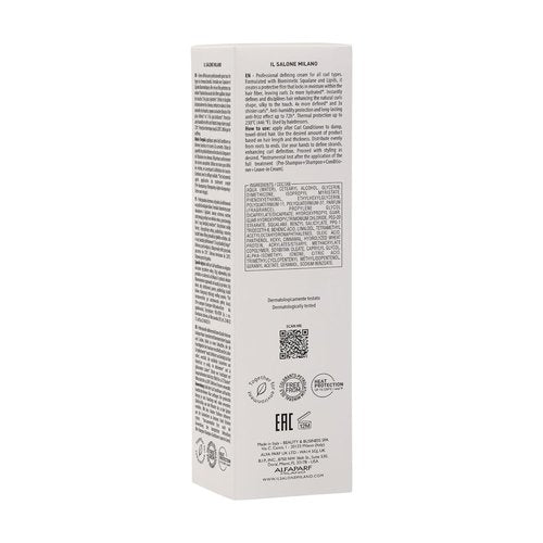Il Salone Milano Curl Defining Cream - Anti-Frizz & Heat Protection - Adds Definition & Shine | 6.76 fl oz (200ml)