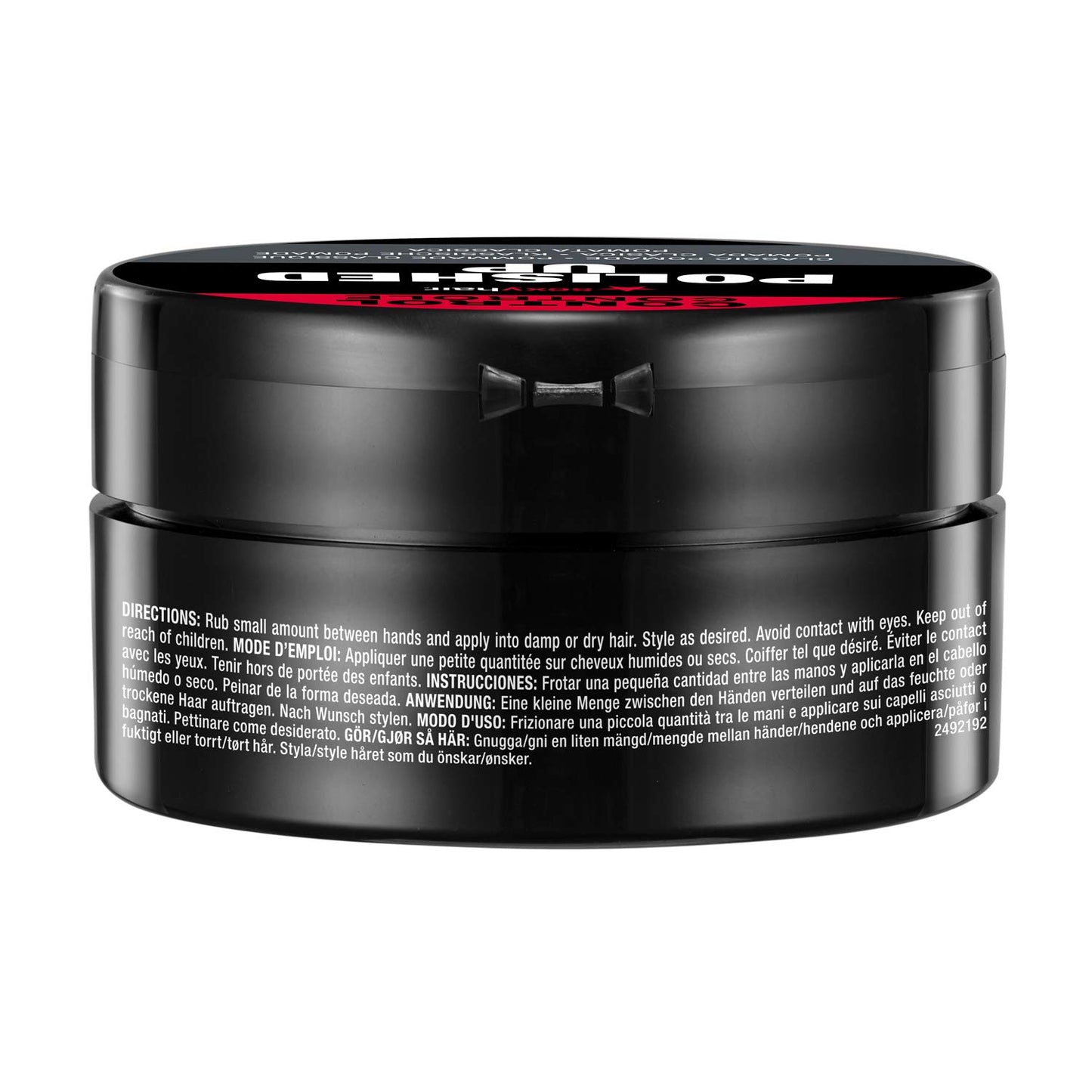 SexyHair Polished Up Pomade - Classic Shine & Hold for Effortless Styling | Easy Wash Out