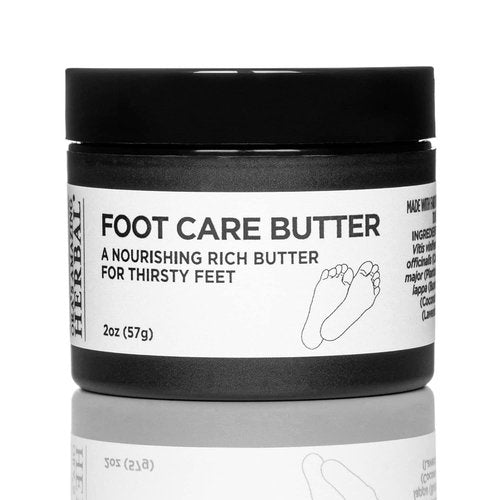 Ora's Amazing Herbal Foot Care Butter - Repair Cream for Dry Cracked Heels & Feet | Lavender & Tea Tree, 2 oz