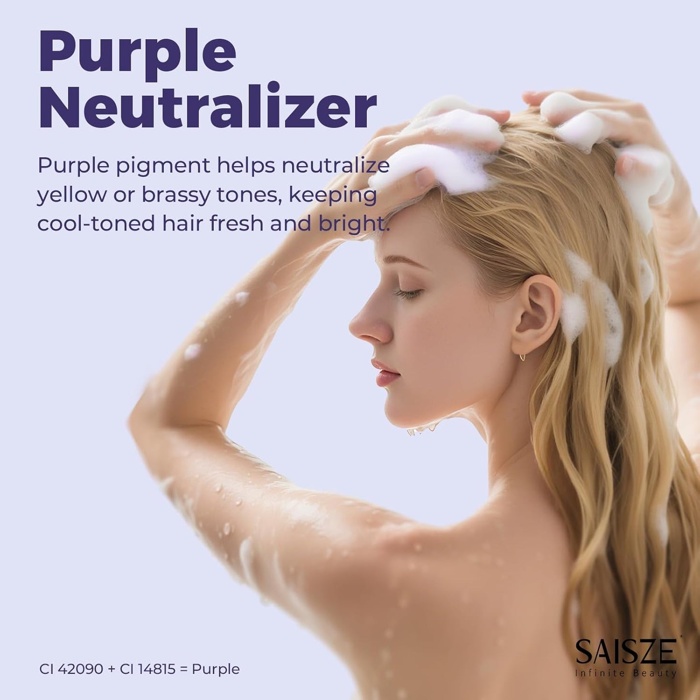 Skiennix Purple Toning Shampoo & Conditioner Bar - Ideal for Blonde, Silver, & Highlighted Hair