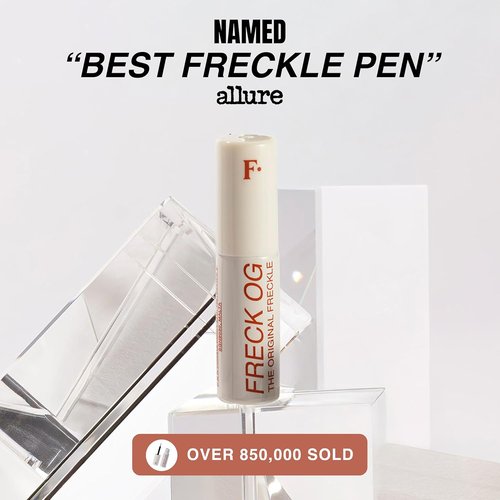 Freck OG Freckle Pen Mini 1.35ml - Buildable Faux Freckles Makeup for Natural Sun-Kissed Glow | Vegan Formula, Ultra-Fine Brush, Travel Size