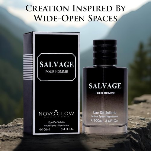 Salvage for Men Eau De Toilette Spray - Refreshing & Warm Masculine Scent | 3.4 Oz Daily Cologne