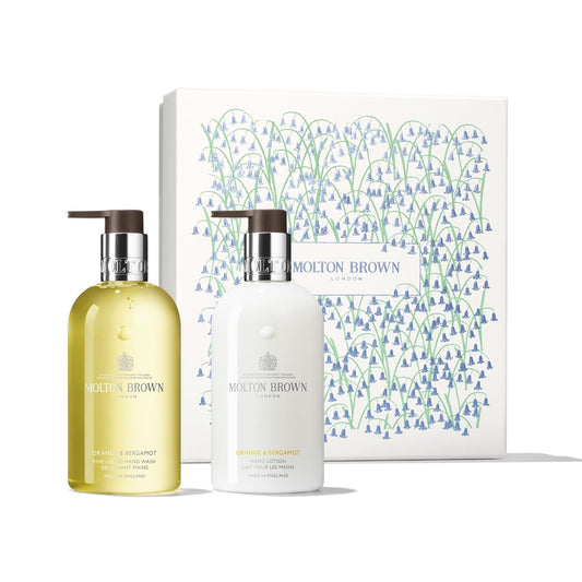 Skiennix Orange & Bergamot Hand Care Gift Set - Nourishing Moisturizers for Soft Skin