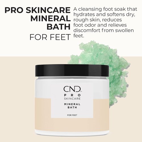 CND Pro Skincare | Exfoliating Sea Salt Scrub for Feet - Advanced Callus Remover & Hydration Treatment | Vegan Formula