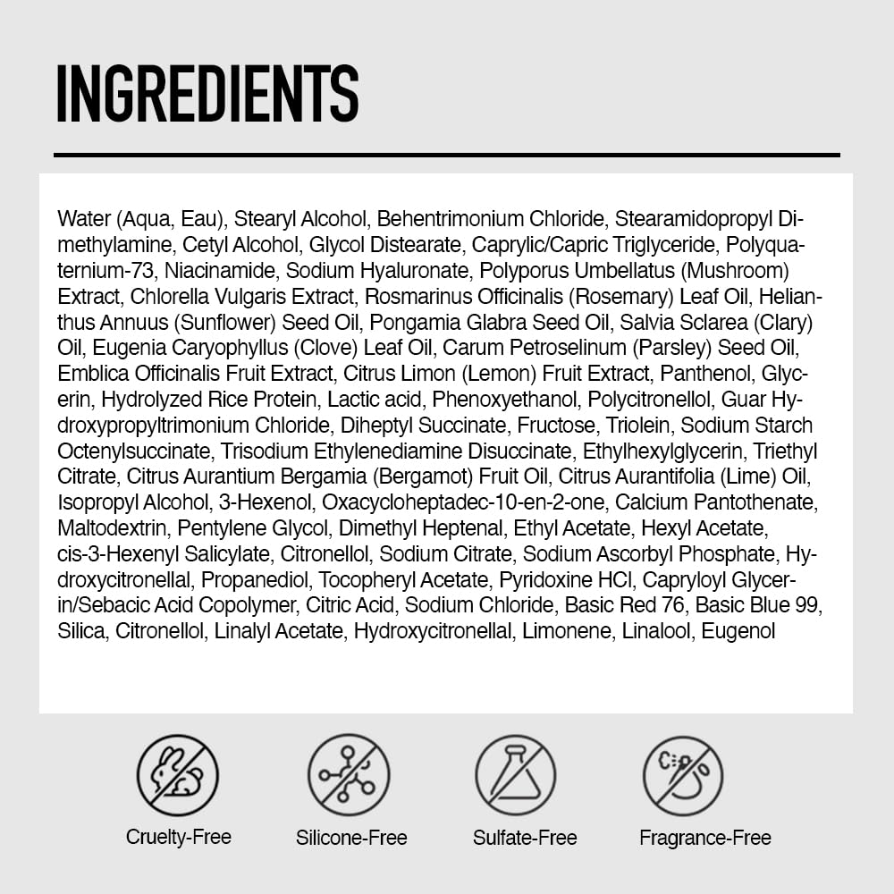 Smooth Harmony | Shine Infusing Conditioner for Gray, Silver & White Hair - Silicone-Free Formula with Hyaluronic Acid & Rice Protein, 9.29 oz