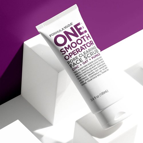 Formula 10.0.6 Pore Clearing Face Scrub - One Smooth Operator (3.4 Fl. Oz.) | Vegan & Cruelty-Free