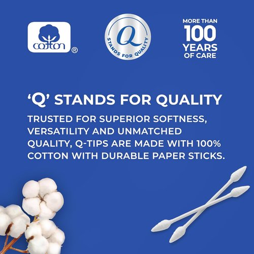Q-Tips Cotton Swabs - Precision Tip for Accurate Application | 170 Count Pack