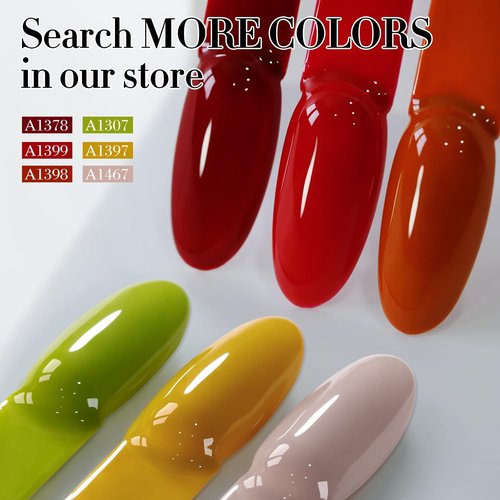 Double Rhythm 15ML Gel Polish Pure Sheer Same Color Same Bottle Soak Off Gel Polish Art Manicure Salon DIY at Home for Women (Milky Khaki-A1467)