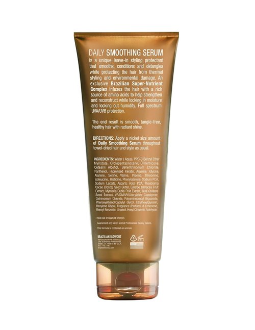 Brazilian Blowout Daily Smoothing Serum, 8 Fl Oz (Pack of 1)